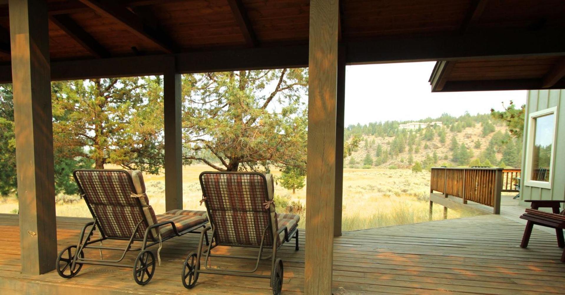Meadow View Cabin Sisters Exteriör bild